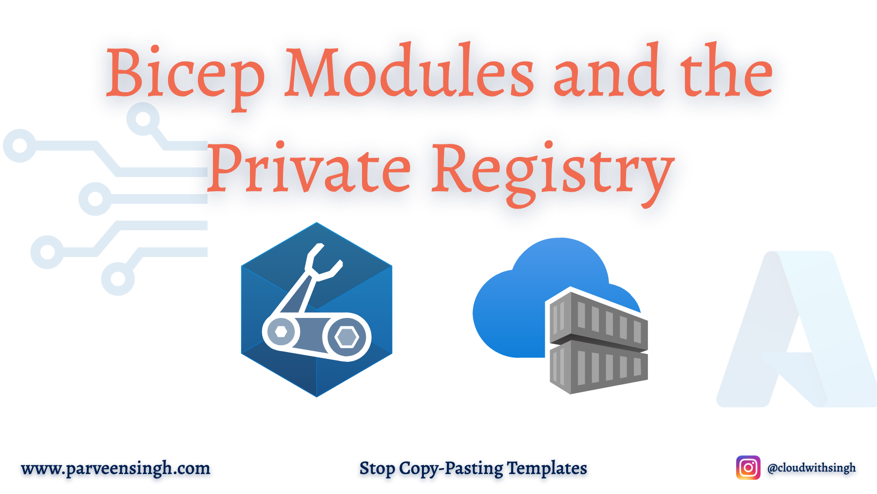 Bicep Modules and the Private Registry: Stop Copy-Pasting Templates