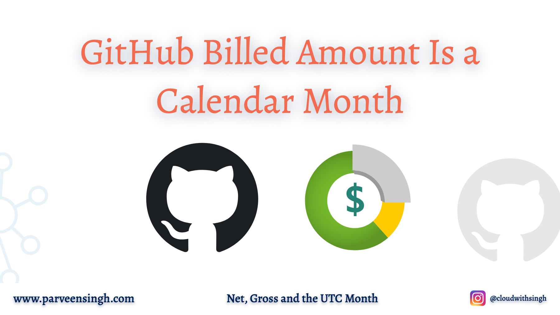 GitHub's Billed Amount Is a Calendar Month. A Rolling 30-Day Net Is a Different Number.
