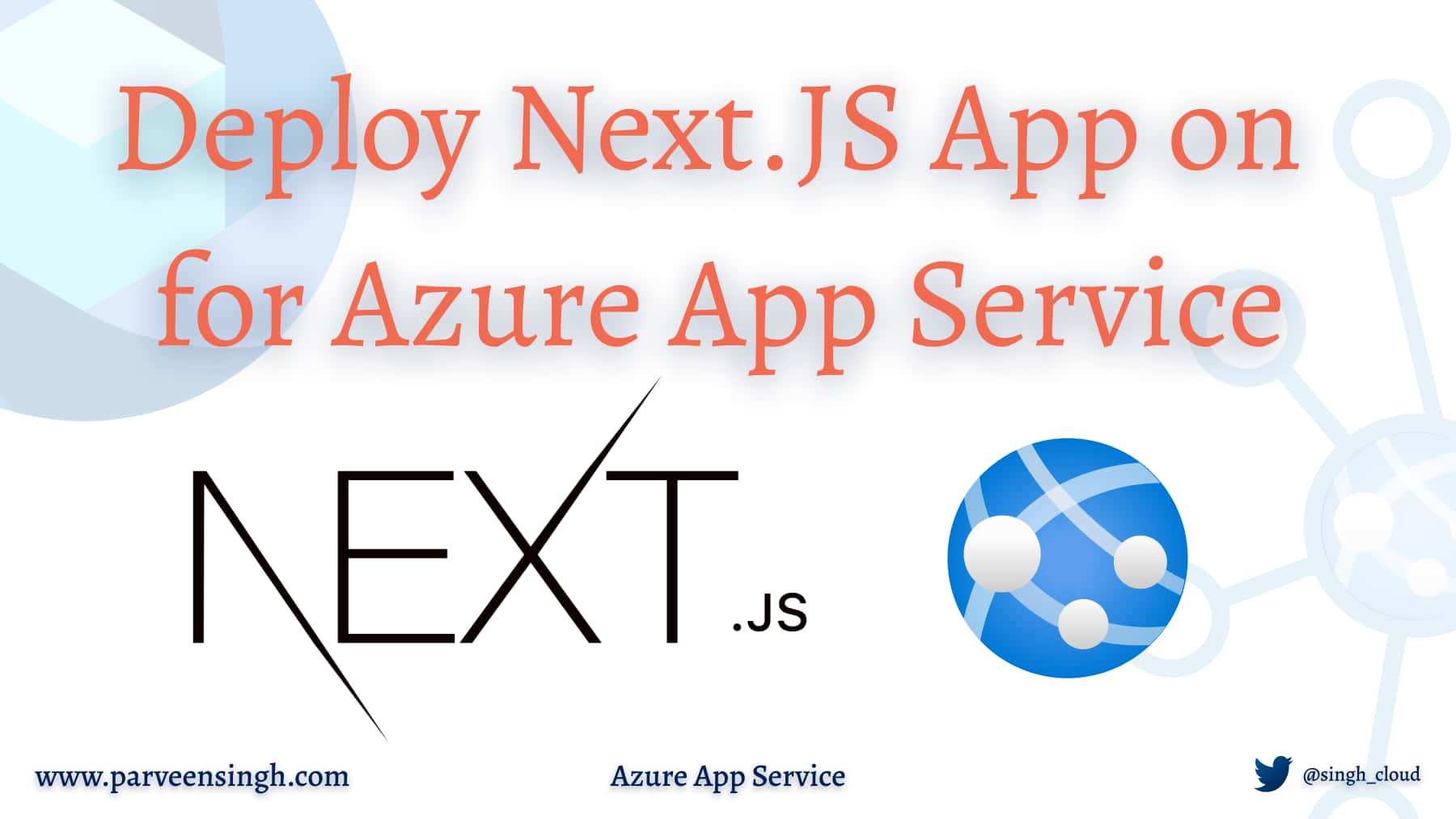 Deploying Next.JS App on Azure App Service