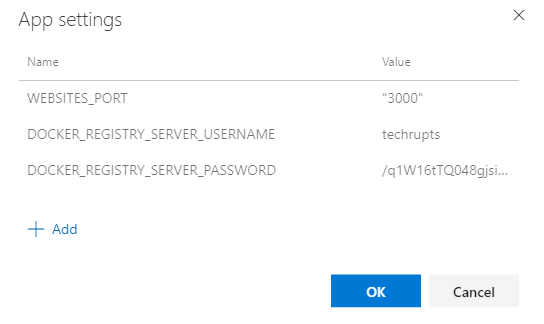 App Settings on Azure DevOps Pipelines